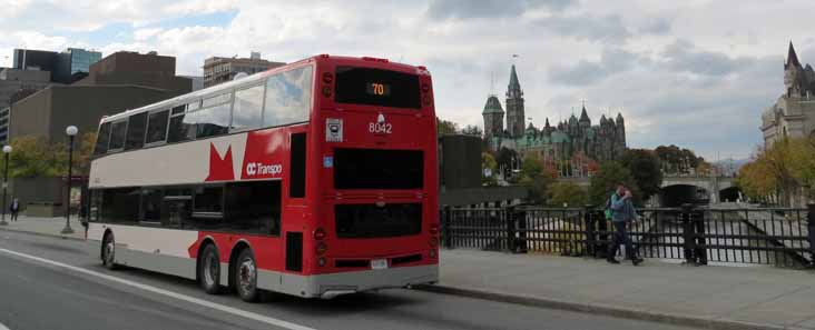 OC Transpo Alexander Dennis Enviro500 8042